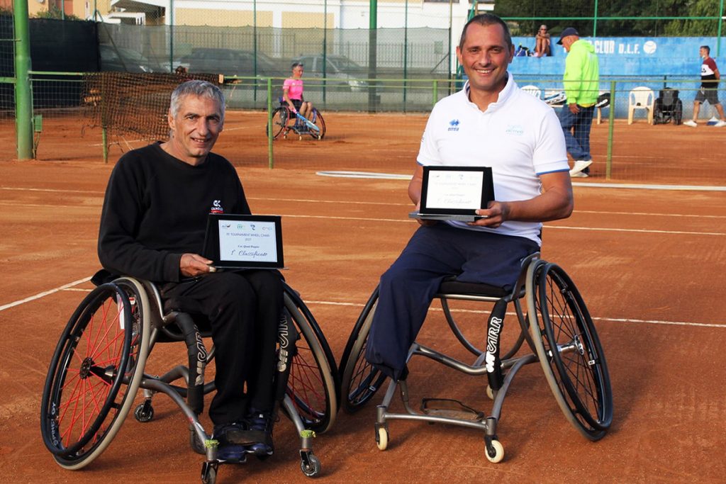 Alberto Saja (destra) e Ivano Boriva sono stati protagonisti di una grande stagione, chiusa con le vittorie nel torneo Itf di Civitavecchia