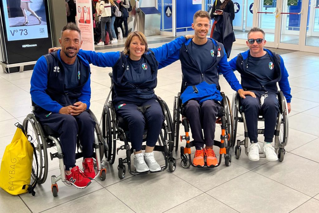 I quattro atleti dell'Active Team "La Leonessa" convocati in nazionale per le prime due tappe dell'Uci Paracycling Road World Cup